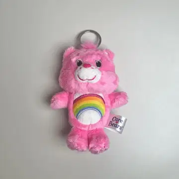 [ 새상품급 ] 케어베어 핑크 참 키링