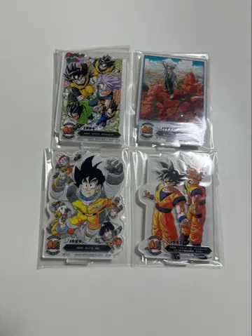 제일복권 드래곤볼 40th F상 ACLLECT 4종 세트