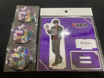 도즈루사 북오프 본주루 캔뱃지 아크릴 스탠드 세트