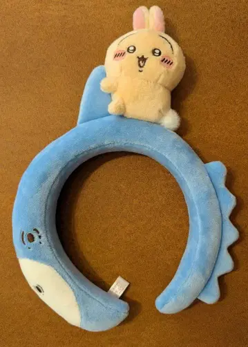 치이카와 파크 토끼 만보우 봉제 인형 머리띠