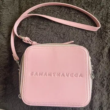 SAMANTHAVEGA 핑크 숄더백