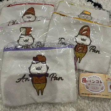 마루토토 오지상 복슬복슬 빵 컬렉션 파우치 컴플리트