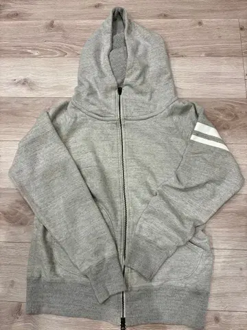 모모타로 진즈 풀 집업 후드티 XL 그레이