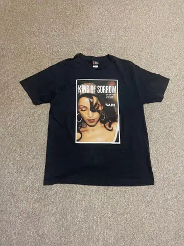 오리지널! KING OF SORROW SADE 티셔츠