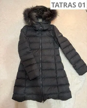 TATRAS 타트라스 라비아나 차콜 그레이 01 롱 기장