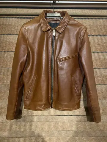 VANSON ENF 엔필드 라이더스 사이즈 38 브라운