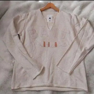 A 에이스 맨투맨 가죽 와펜