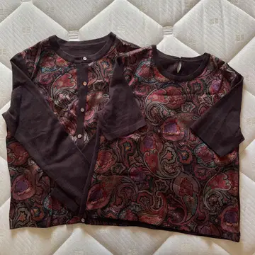 레리안 앙상블 실크 절개 다크 브라운 9호