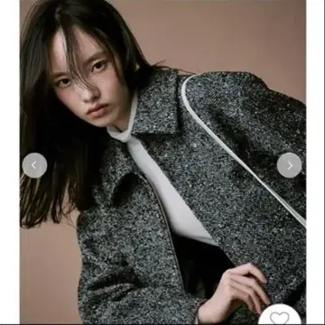 셀포드 트위드 숏 자켓