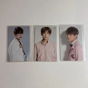 bts FOR YOU YOUTH I NEED U 태현 트레이딩 카드 세트