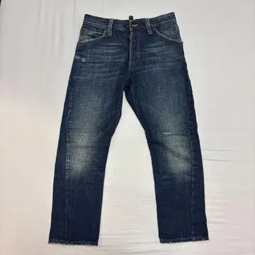 디스퀘어드 남성용 입체 재단 데님 청바지