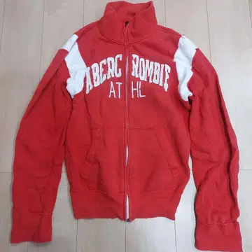 Abercrombie & Fitch 레드 후드티 M