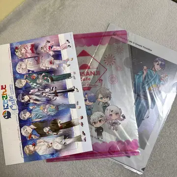 NIJISANJI Sweets Paradise 클리어 파일 3장 세트