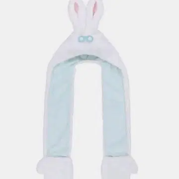 디즈니 머플러 캡 화이트 토끼
