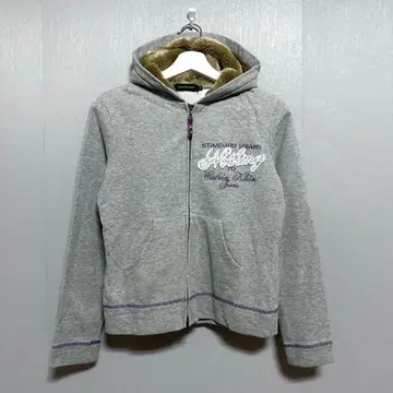 [ Calvin Klein Jeans ] (M) 그레이 집업 후드티
