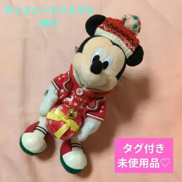 미키마우스 크리스마스 2021 봉제 인형 키체인