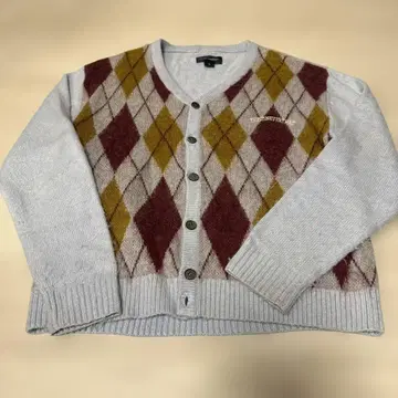 thisisneverthat 아가일 가디건 XL