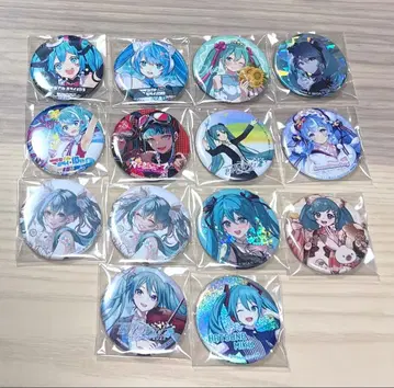 하츠네 미쿠 캔뱃지 매지컬 미라이 프로세카 유키 미쿠 묶음 판매