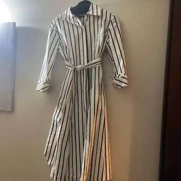 브룩스브라더스 스트라이프 패턴 셔츠 원피스 사이즈 2