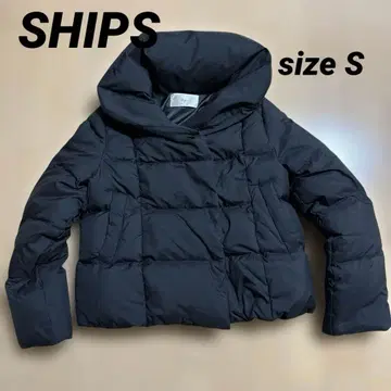 SHIPS 다운 자켓 블랙
