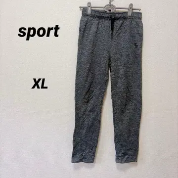 sport [ XL ] 그레이 조거 팬츠 맨투맨