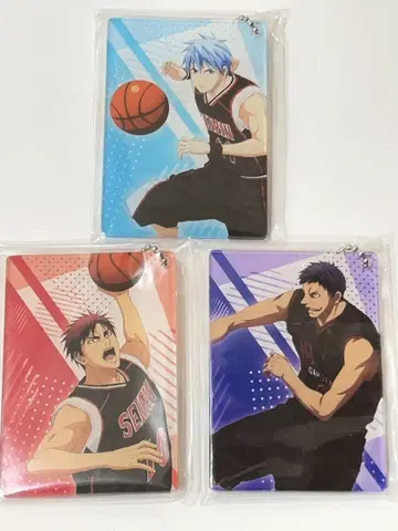 쿠로코의 농구 Blu-ray BVC 구매 혜택 아크릴 키링 3종 세트