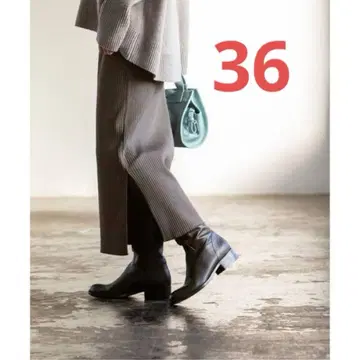 Noble 노블 토탄 골지 타이트 스커트 그레이 36 일본제