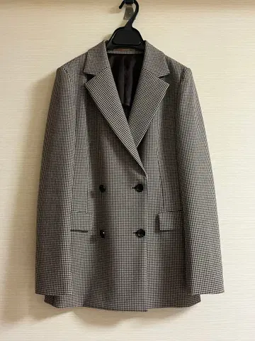 ORIHICA x CLASSY 콜라보 체크 테일러드 자켓