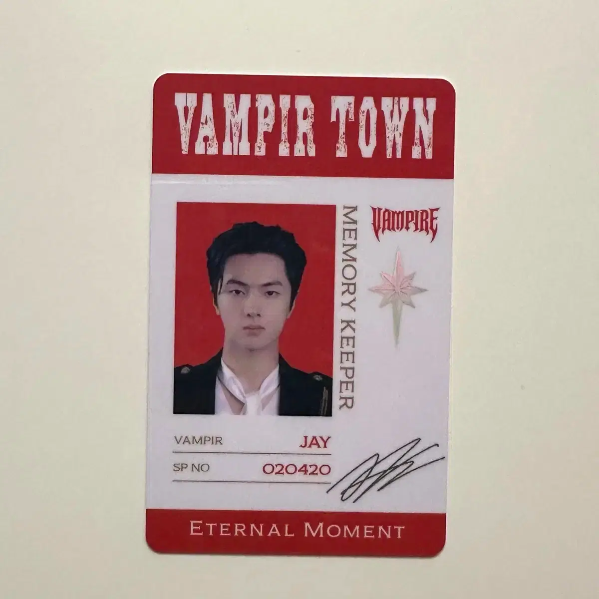 ENHYPEN | 엔하이픈 Enhypen World Jungwon sp card Holiday unused on