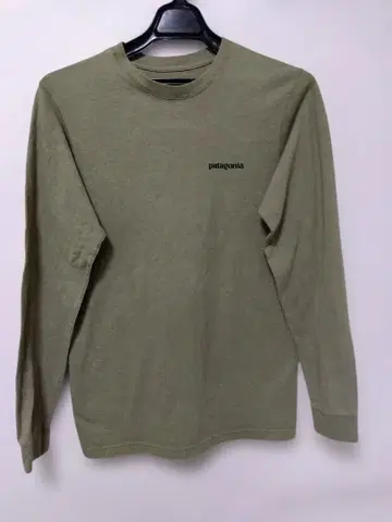 patagonia 올리브 그린 롱 슬리브 셔츠