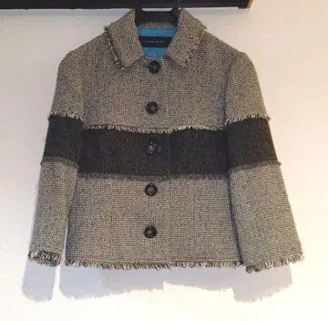 UNSPECK 트위드 자켓