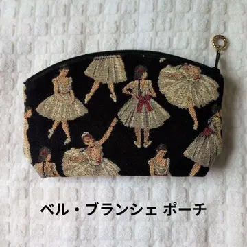 [ 새상품 ] 벨 블랑셰 파우치 대 발레리나 블랙 도가