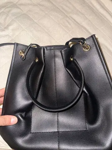 블랙 버킷백 숄더백