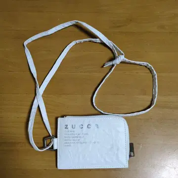 ZUCCA 화이트 패스 케이스/코인 케이스/카드 케이스