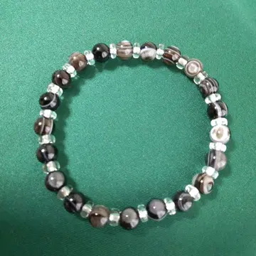 # 천안석 수정 평옥 어레인지먼트 팔찌