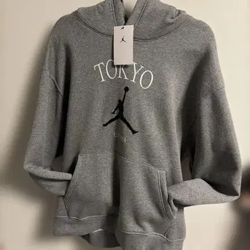 [택 포함 미사용 새상품] Jordan TOKYO 그레이 후드티 3XL