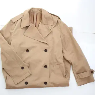 6(ROKU) COTTON SILK TRENCH COAT 트렌치코트 36