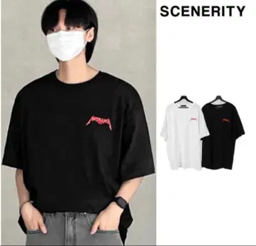 (새상품급) METALLICA 메탈리카 T셔츠 블랙 코튼 한국 스트릿