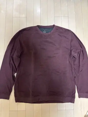 반 휴센 XL 버건디 맨투맨 트레이닝복