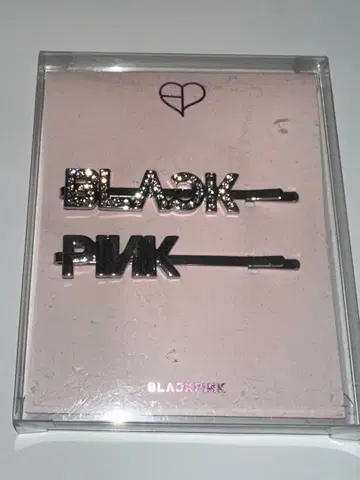 BLACKPINK 헤어 클립 세트 실버