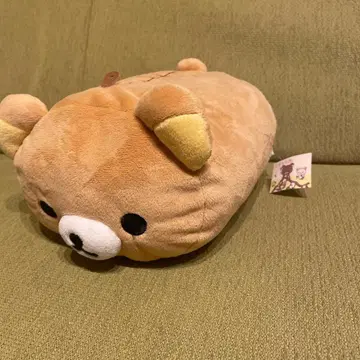 리락쿠마 롤 쿠션 봉제 인형 산엑스