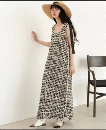 Bab 크로셰 롱 원피스