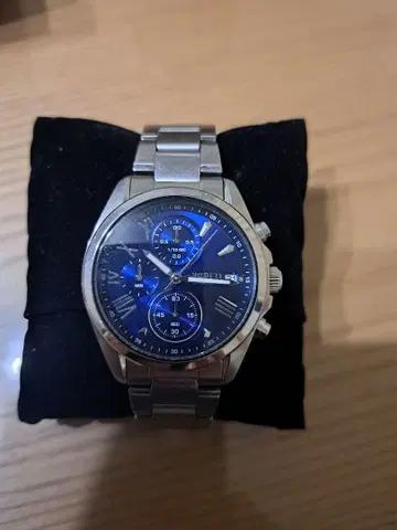 SEIKO WIRED 손목시계 크로노그래프 블루