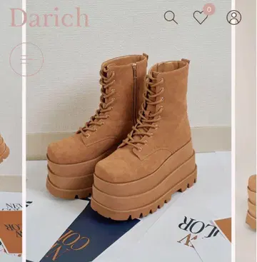 Darich 트리플 밑창 엔지니어 부츠 CAM M 사이즈