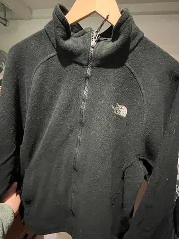 THE NORTH FACE 블랙 플리스 자켓