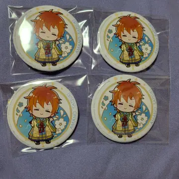 아득한 시공 속에서 아마노 사츠키 캔뱃지 4개 세트