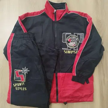 M 사이즈 심슨 저지 셋업 vintage 골프