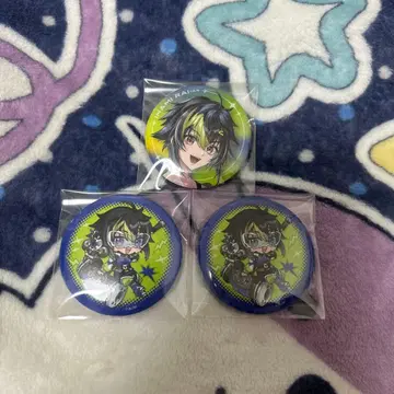 니지산지 HEROES Half Anniversary 캔뱃지 이나미 라이