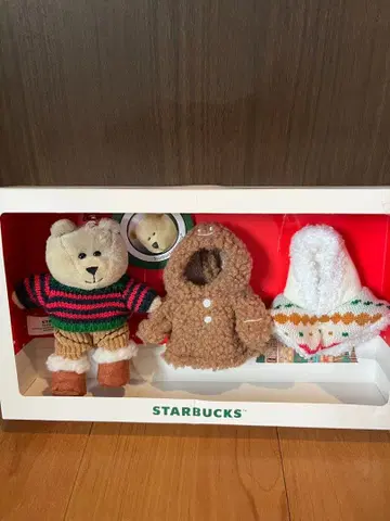 스타벅스 베어리스타 크리스마스 의상 새상품 익명 2025 수량 한정