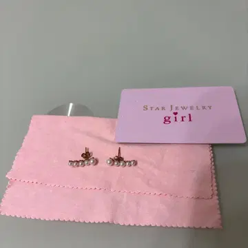 [ 새상품급 ] STAR JEWELRY girl 펄 귀걸이
